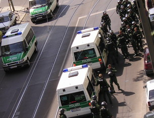 1. Mai in Friedrichshain