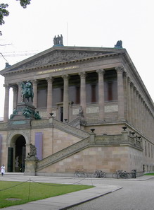 Die Alte Nationalgalerie auf der Museumsinsel